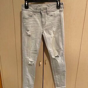AMERICAN EAGLE SUPER STRETCH JEANS